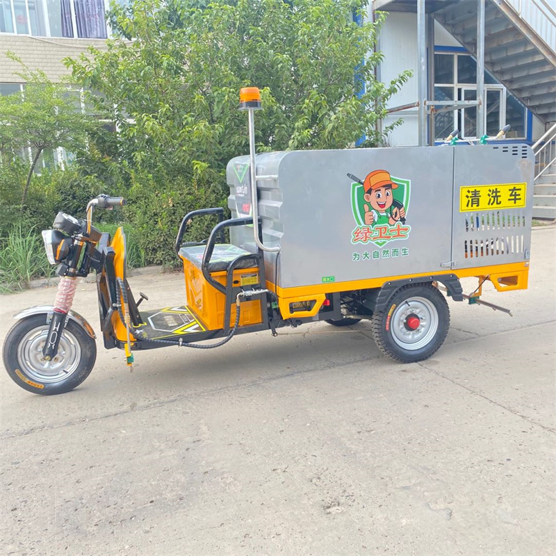 九龙城电动高压冲洗车CX700A（不锈钢箱体）